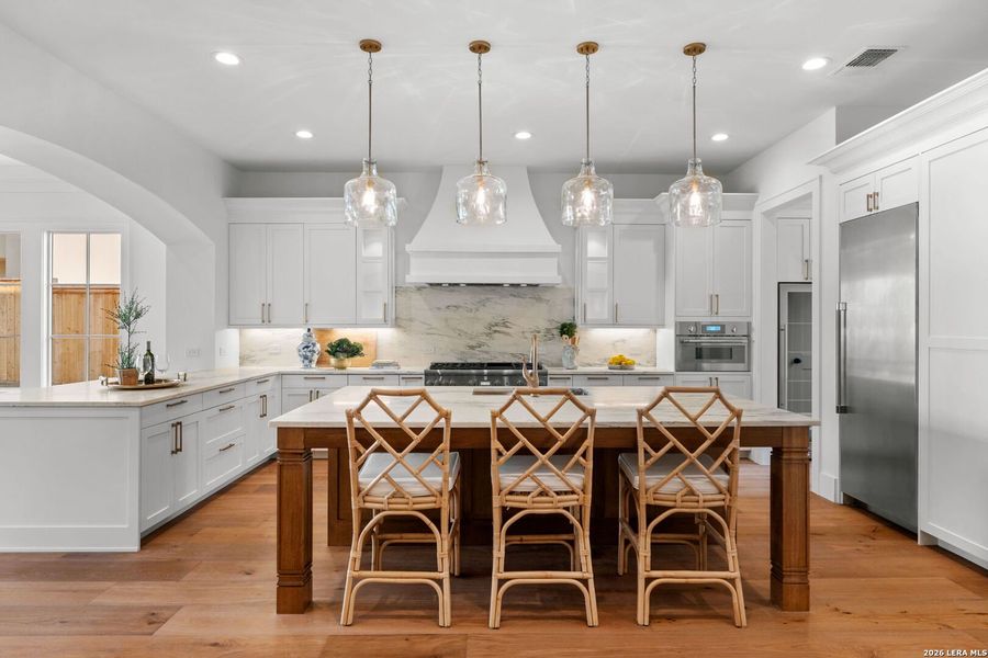 Furnished interior view inside a new home in , Terrell Hills (Image 14).