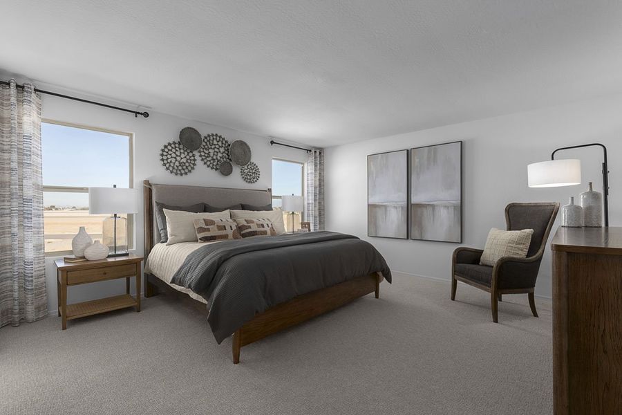 Representative furnished interior of a home built from the 2269 Modeled by KB Home in Skyline Village Prelude, San Tan Valley (Image 7). Representative furnished interior of a home built from the 2269 Modeled by KB Home in Skyline Village Prelude, San Tan Valley (Image 7).