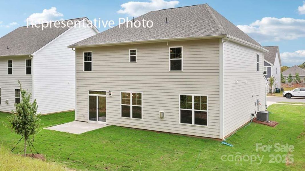 Exterior details and patio area of a home in Sanctuary at Southgate, Indian Trail (Image 4). Exterior details and patio area of a home in Sanctuary at Southgate, Indian Trail (Image 4).