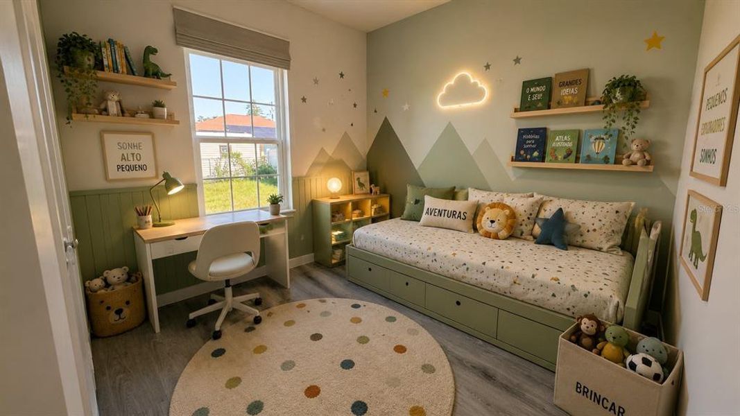Furnished interior view inside a new home in , Ocala (Image 10).