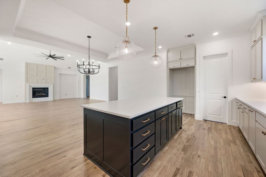 Furnished interior view inside a new home in NorthGlen, Haslet (Image 12).