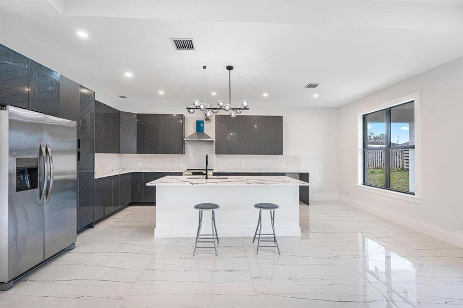 Furnished interior view inside a new home in , Port St. Lucie (Image 13).