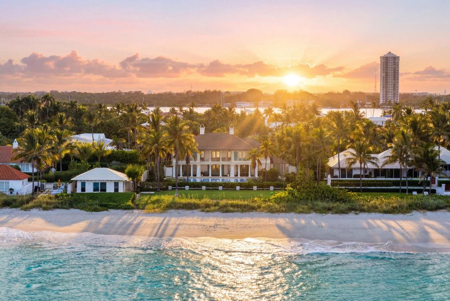 New Construction Ocean Front Estate