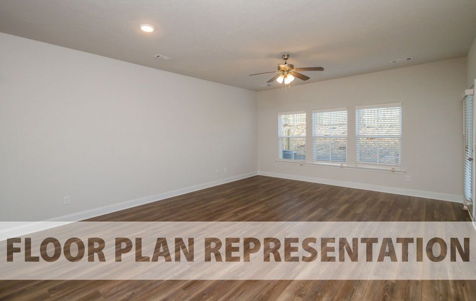 Spacious, unfurnished interior of a new home in Caroleton Townhomes, Grovetown (Image 6).