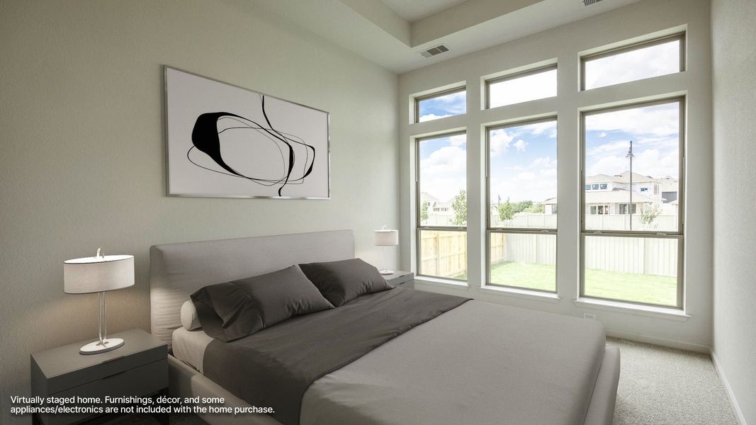 Furnished interior view inside a new home in Santa Rita Ranch - Tierra Rosa, Liberty Hill (Image 5).