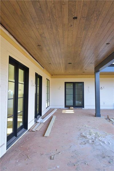 In-progress construction of a new home in , Bishop, GA (Image 17).