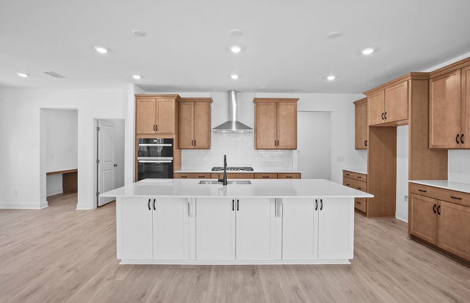 Furnished interior view inside a new home in Elmbrook, Indian Trail (Image 7).