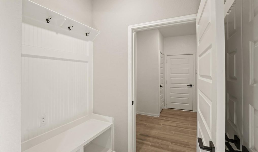 Convenient valet (*Photo not of actual home and used for illustration purposes only.)