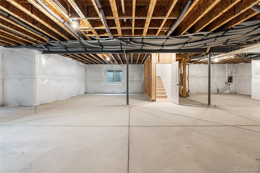 In-progress construction of a new home in Sterling Ranch, Littleton, CO (Image 20).