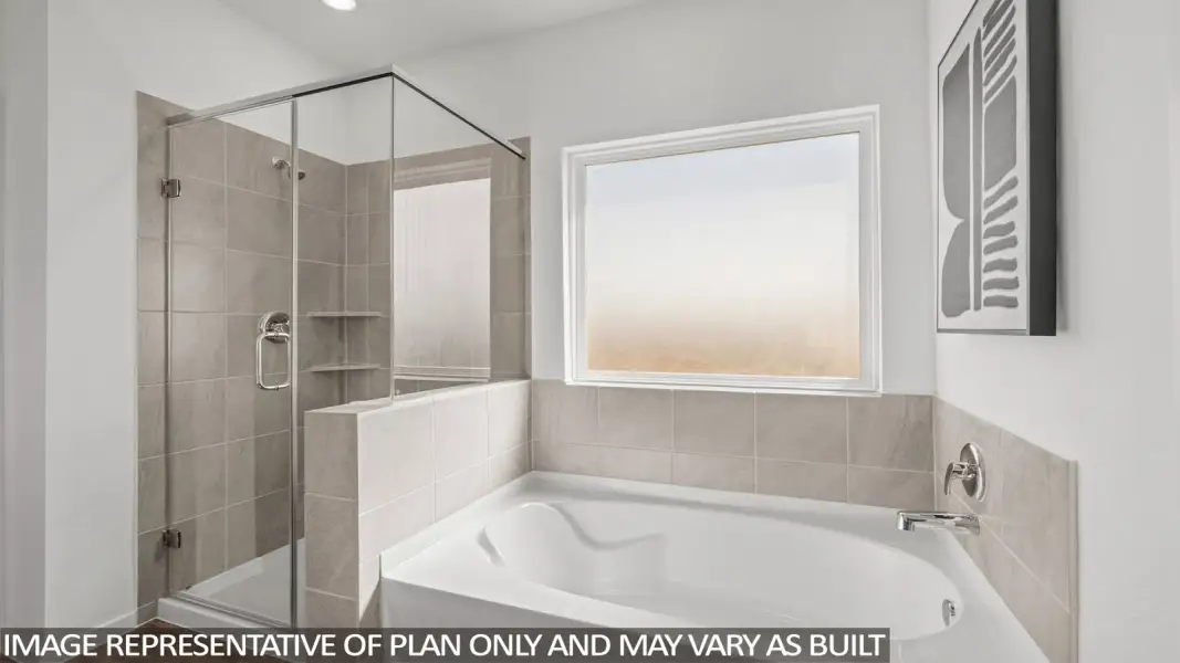 Furnished interior view inside a new home in Sunterra Lakes, Brookshire (Image 26).
