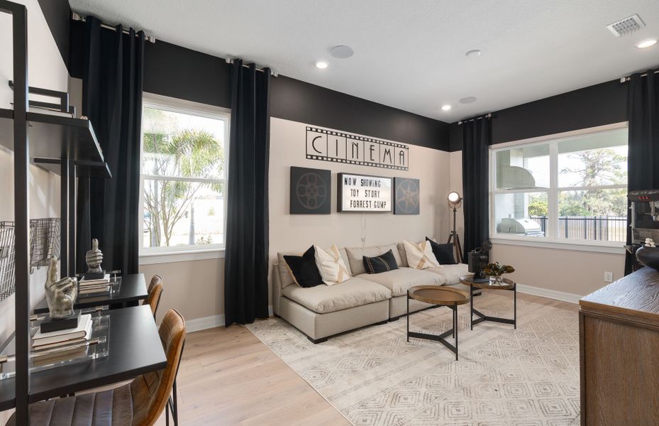 Representative furnished interior of a home built from the Roseland by Pulte Homes in Avera, Orlando (Image 17).