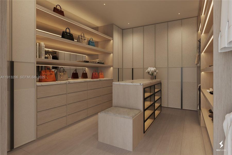 Furnished interior view inside a new home in , Surfside (Image 5).