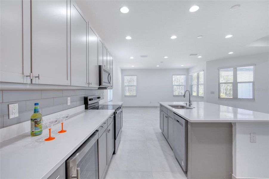 Furnished interior view inside a new home in , Daytona Beach (Image 18).