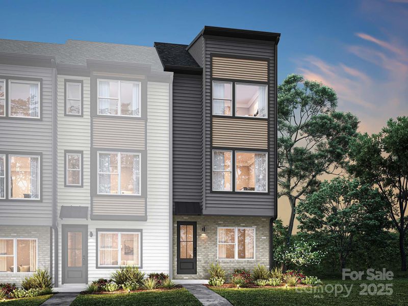 Roan Model Exterior Rendering Elevation D