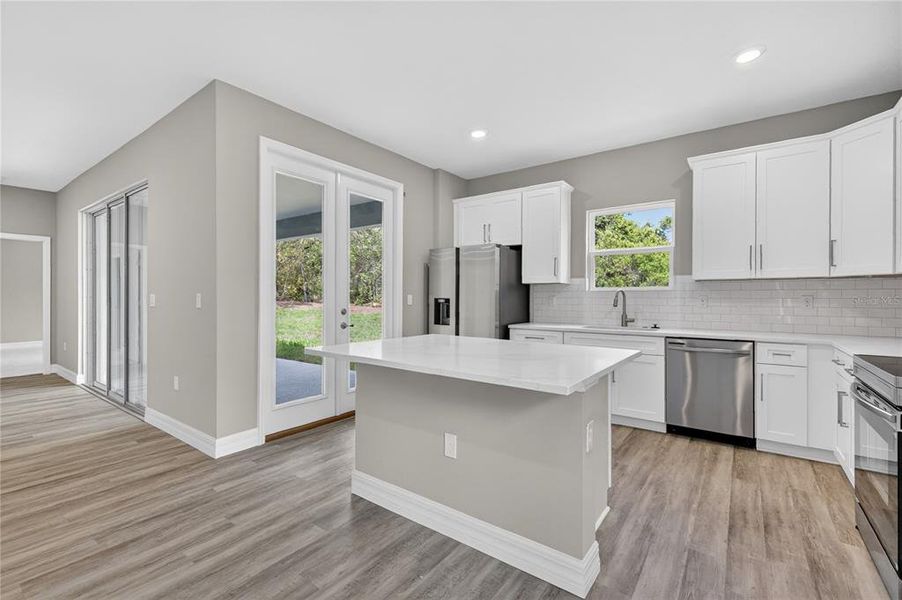 Furnished interior view inside a new home in , Eustis (Image 5).