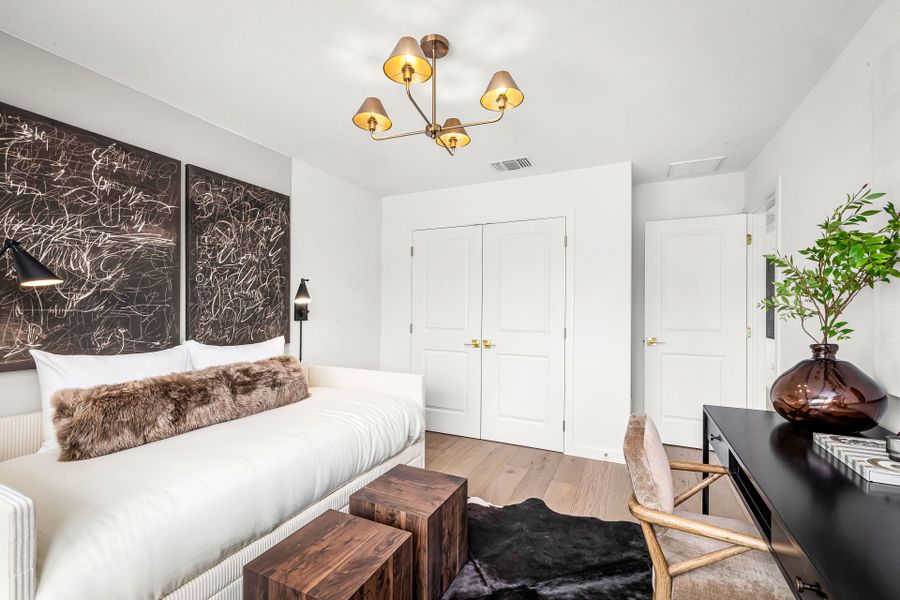 Representative furnished interior of a home built from the Waller by Pulte Homes in Monarch on Main, Round Rock (Image 10). Representative furnished interior of a home built from the Waller by Pulte Homes in Monarch on Main, Round Rock (Image 10).