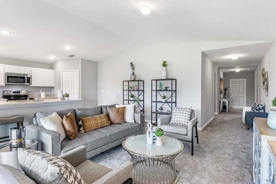 Furnished interior view inside a new home in Palm Bay Spot Lots, Palm Bay (Image 19).