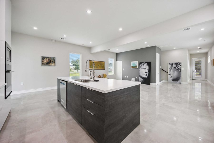 Furnished interior view inside a new home in , Houston (Image 15).