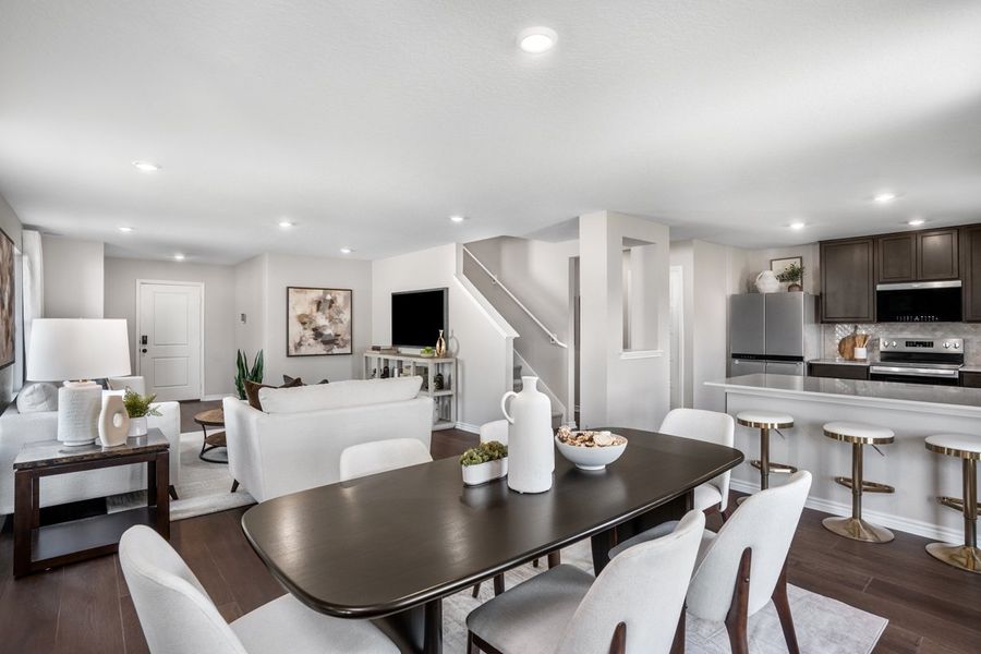 Representative furnished interior of a home built from the 2088 by KB Home in Casa Verde Ridge, San Antonio (Image 11).