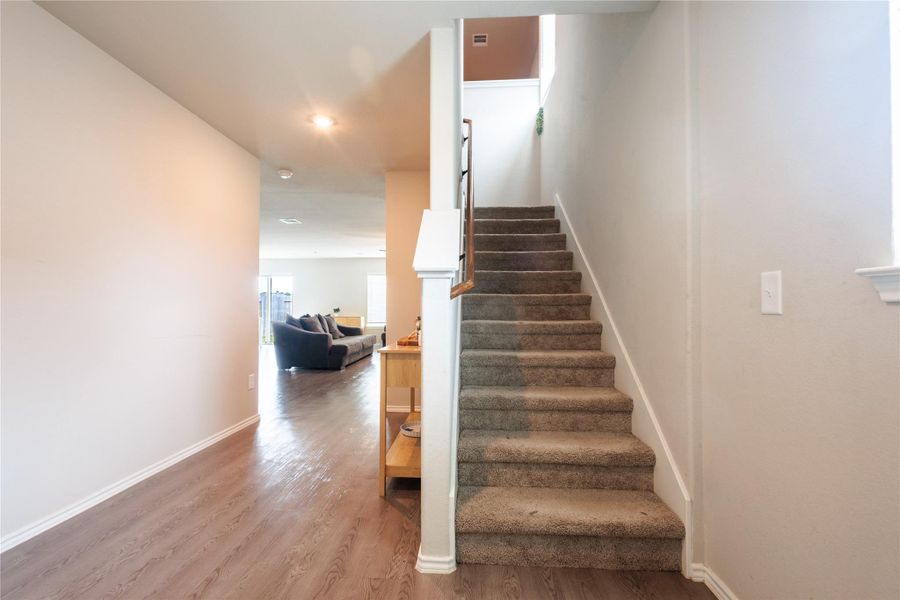 Spacious, unfurnished interior of a new home in , Houston (Image 15). Spacious, unfurnished interior of a new home in , Houston (Image 15).