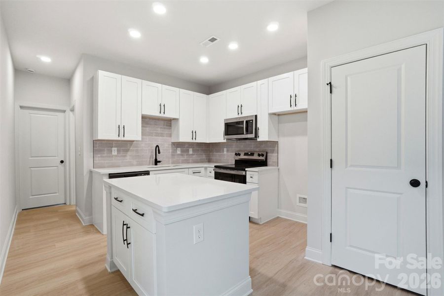 Furnished interior view inside a new home in , Charlotte (Image 34). Furnished interior view inside a new home in , Charlotte (Image 34).