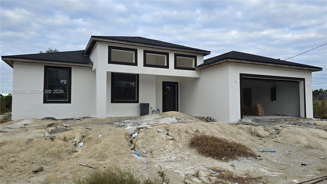 In-progress construction of a new home in , Lehigh Acres, FL (Image 17).