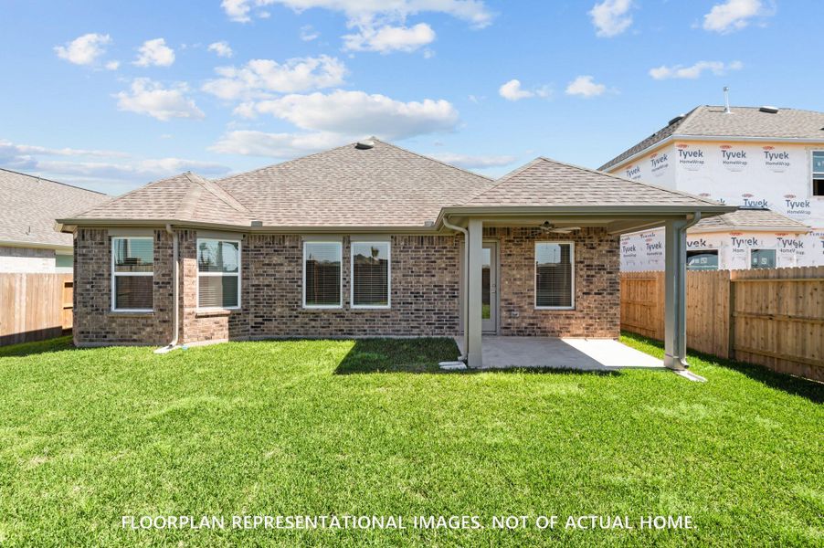 Front exterior of a new home in Lone Star Landing, Montgomery, TX, highlighting curb appeal (Image 14). Front exterior of a new home in Lone Star Landing, Montgomery, TX, highlighting curb appeal (Image 14).