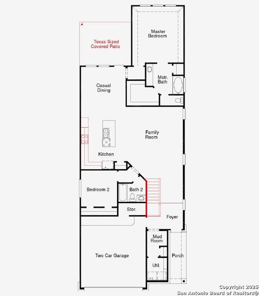 2D floor plan layout of this home in Rhine Valley, Schertz, TX (Image 4). 2D floor plan layout of this home in Rhine Valley, Schertz, TX (Image 4).