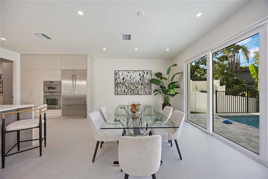 Furnished interior view inside a new home in , Sarasota (Image 36).