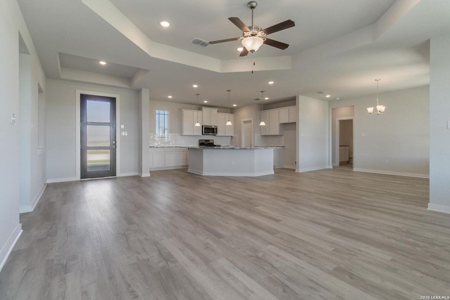 Spacious, unfurnished interior of a new home in Lonesome Dove, San Antonio (Image 21). Spacious, unfurnished interior of a new home in Lonesome Dove, San Antonio (Image 21).