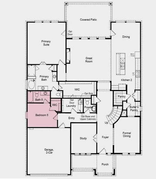 Additional Highlights Include: first floor guest suite with full bath, dedicated game room and separate media room, two story great room and foyer.