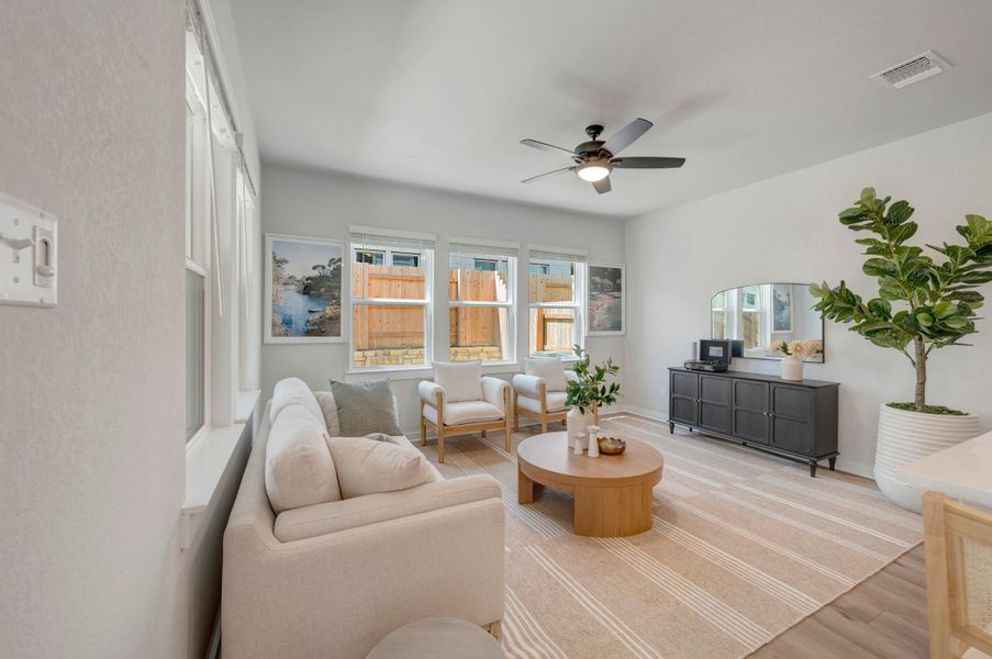 Furnished interior view inside a new home in Park Central, Georgetown (Image 34).