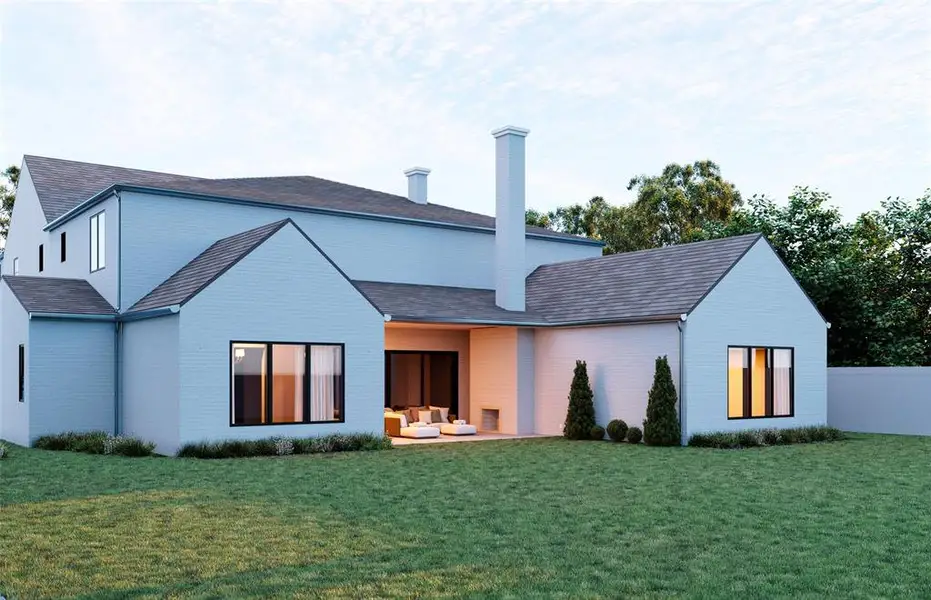 Exterior details and patio area of a home in , Dallas (Image 3).