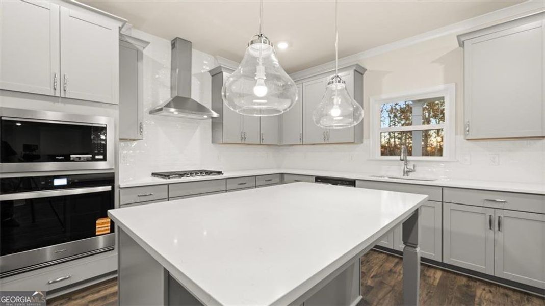 Furnished interior view inside a new home in Heritage Pointe, Senoia (Image 7). Furnished interior view inside a new home in Heritage Pointe, Senoia (Image 7).