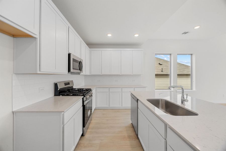 Furnished interior view inside a new home in Prairie Winds, Hutto (Image 11).