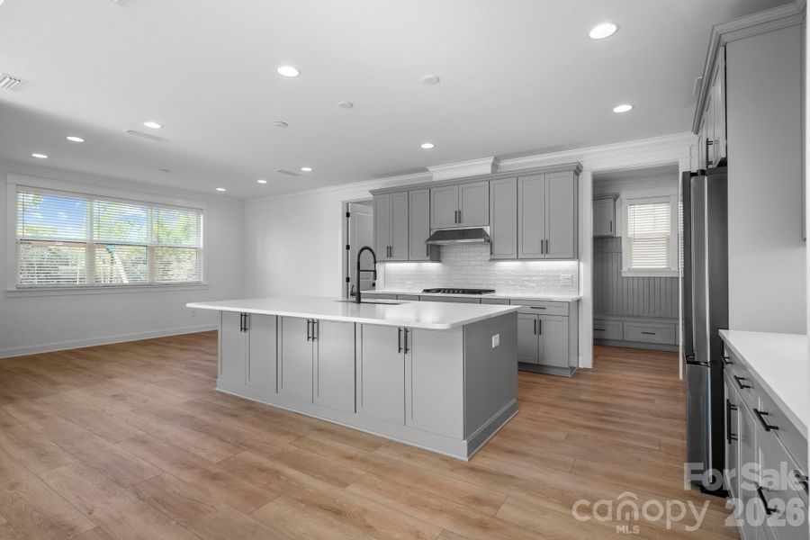 Furnished interior view inside a new home in Amara Chase, Huntersville (Image 17).