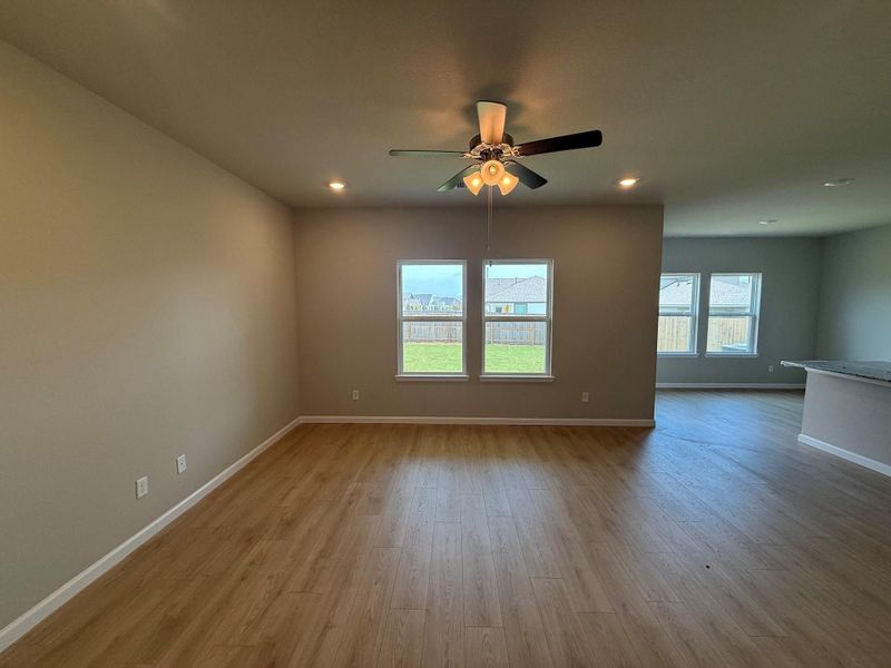 Spacious, unfurnished interior of a new home in Midtown Reserve, College Station (Image 10).