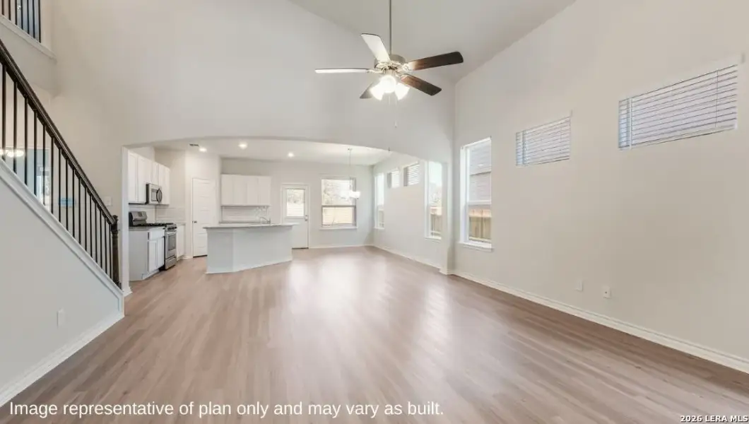 Spacious, unfurnished interior of a new home in Veranda, San Antonio (Image 12). Spacious, unfurnished interior of a new home in Veranda, San Antonio (Image 12).