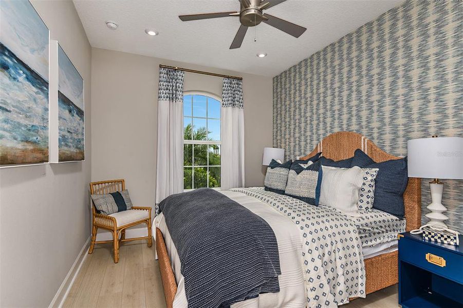 Furnished interior view inside a new home in Esplanade at Azario Lakewood Ranch, Bradenton (Image 28).