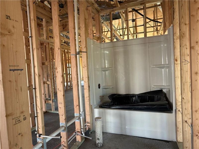 In-progress construction of a new home in Maple Village, Adairsville, GA (Image 4).