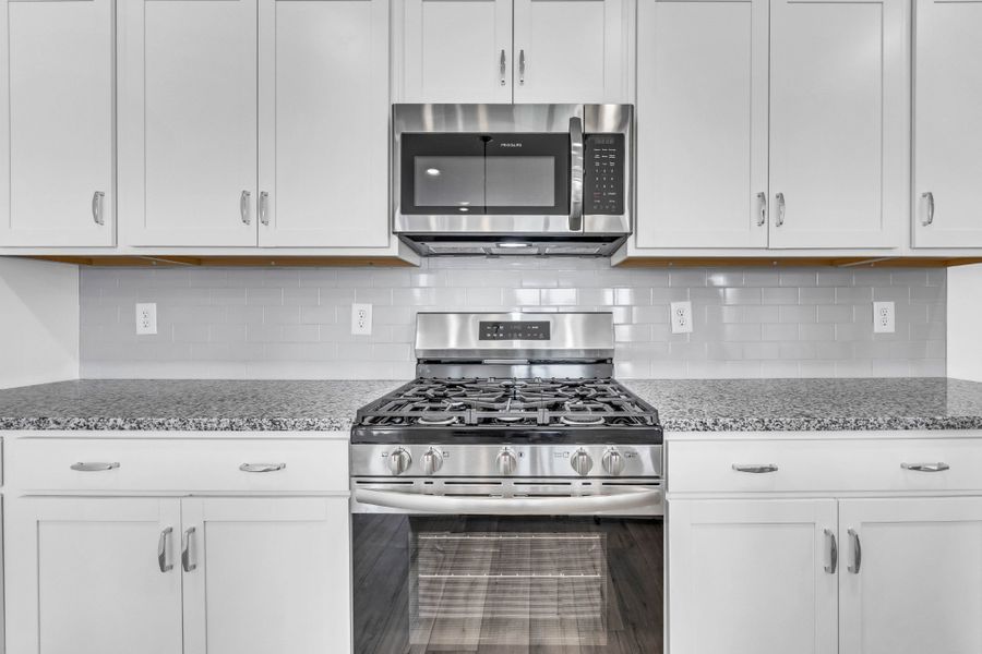 Furnished interior view inside a new home in The Oaks, Clarksville (Image 8).