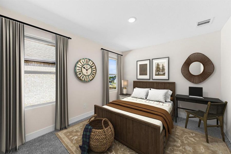 Furnished interior view inside a new home in Heritage Ranch, Sherman (Image 10). Furnished interior view inside a new home in Heritage Ranch, Sherman (Image 10).