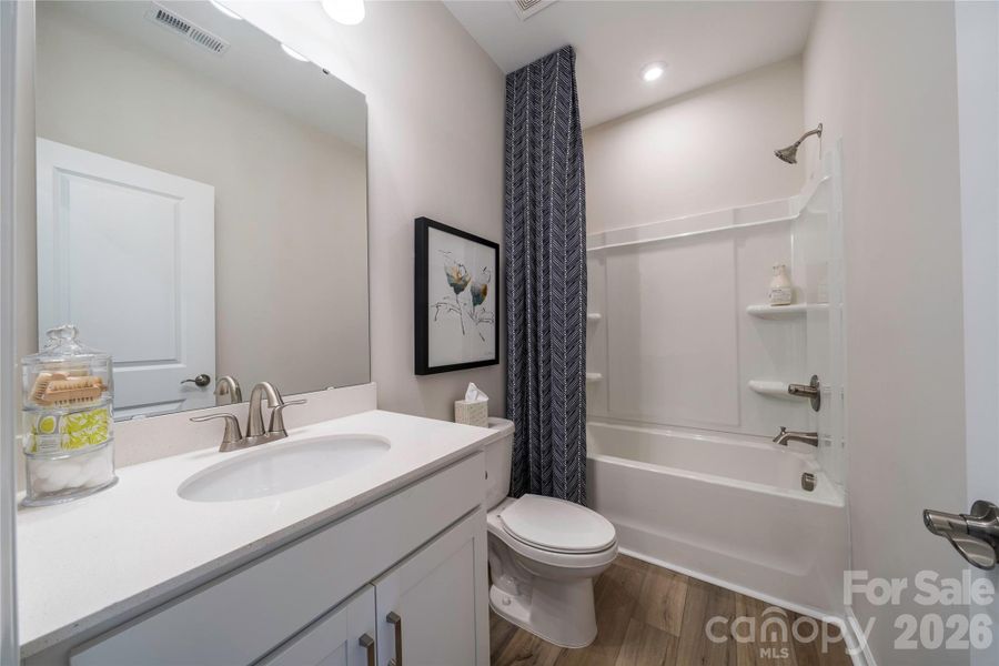 Secondary bathroom