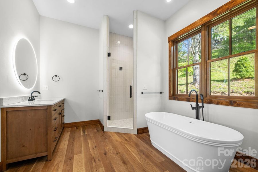 Furnished interior view inside a new home in , Banner Elk (Image 15).