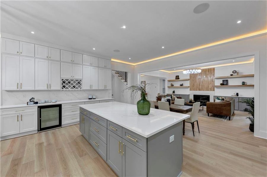 Furnished interior view inside a new home in , Marietta (Image 5).