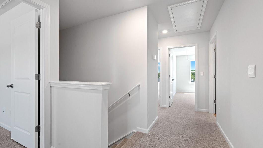 Representative unfurnished interior of a home built from the TAYLOR by D.R. Horton in Stone Creek, Clinton (Image 22).