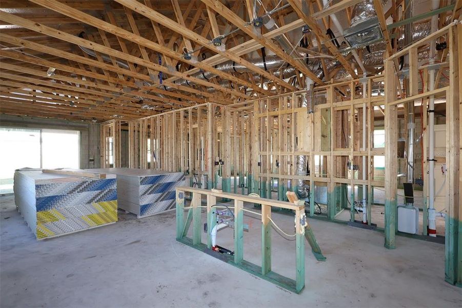 In-progress construction of a new home in Bay Lake Farms, St. Cloud, FL (Image 7).