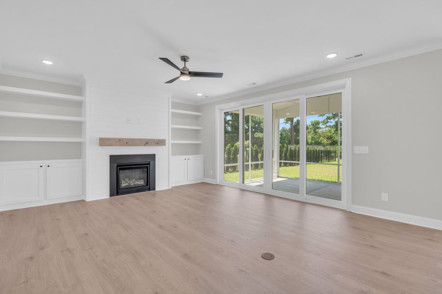 Representative unfurnished interior of a home built from the The Whitley by RobuckHomes in Windwater, Hampstead (Image 75).