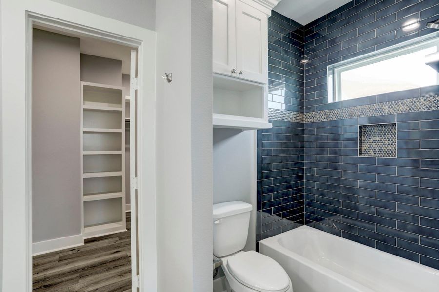 2nd level 3rd guest bathroom. 2nd level 3rd guest bathroom.