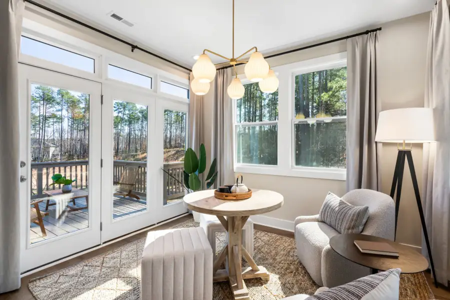 Furnished interior view inside a new home in Madison Park, Lillington (Image 26).